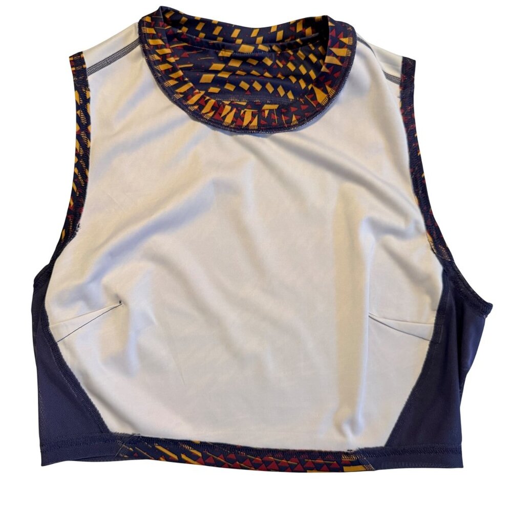 Small Gymshark Sport Crop Tank Neptune Purple Top  Gym Shark - Picture 7 of 10